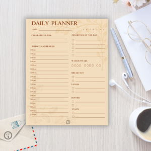 Earth Tone Planner Set