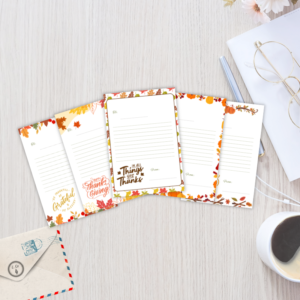 Thanksgiving Notepaper Set