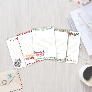 Christmas Notepaper Set